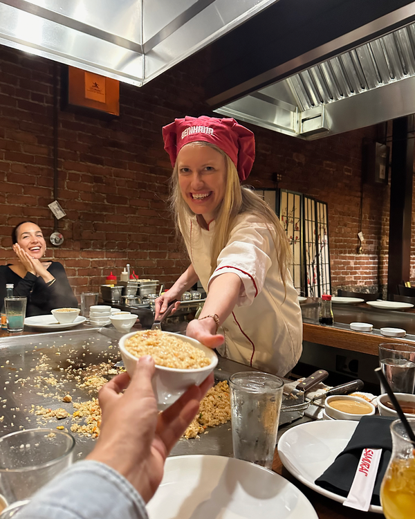 Goals Don't Always Have to Be Serious - My Day as a Chef at Benihana
